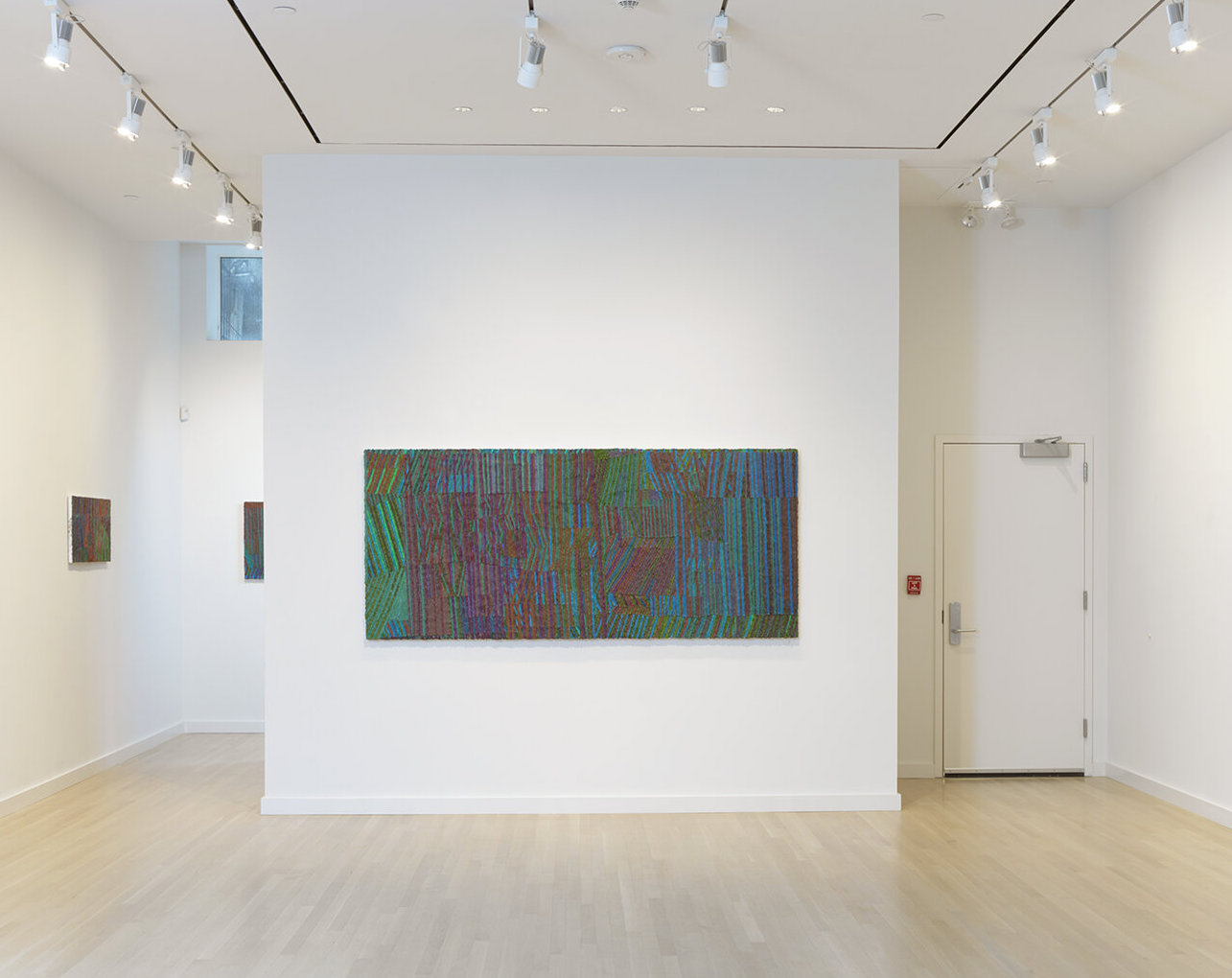 Installation view: paintings by Brett Baker at the Milton Resnick and Pat Passlof Foundation (photo by Brian Buckley, courtesy of Resnick Passlof Foundation, New York)