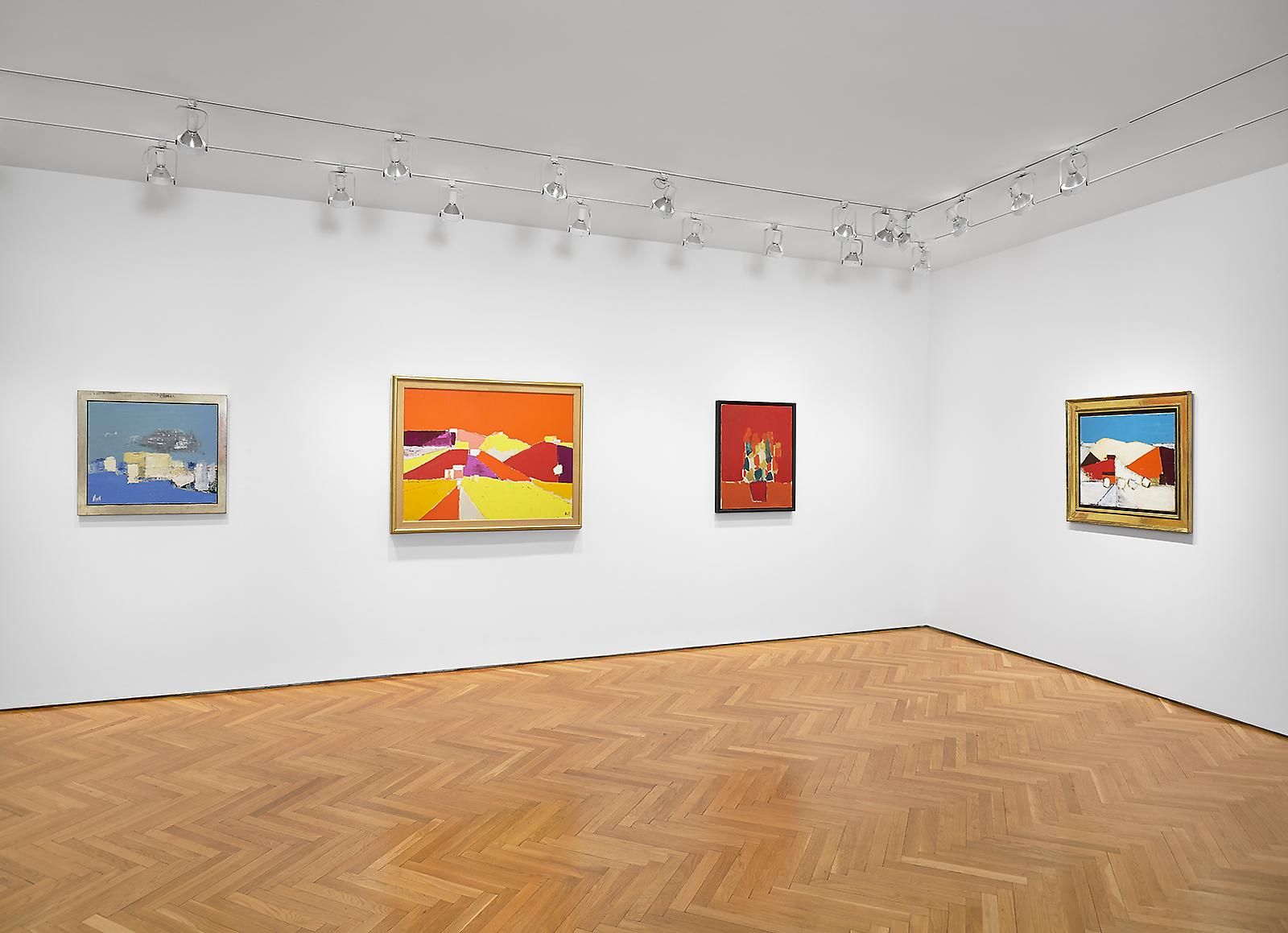 Installation view: paintings by Nicolas de Staël at Mitchell-Innes & Nash